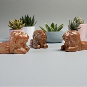 Vintage Nor Cal Terracotta Lion Pot Feet